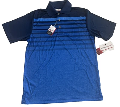 Men’s Shirt Small Grand Slam Golf Polo Golfcore Motion Flow Sun Protection New - Image 1 of 4