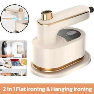 Mini máquina giratoria micro plancha de vapor vapor vapor portátil ropa planchar - Imagen 1 de 14