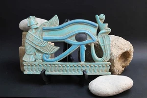 Authentic Ancient Egyptian Antiques Eye of Horus Egyptian Statue Egyptian BC - Picture 1 of 2
