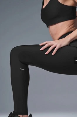 Leggings ALO Yoga Cintura Alta Alosoft Negros - Talla - S Foto 1 de 4