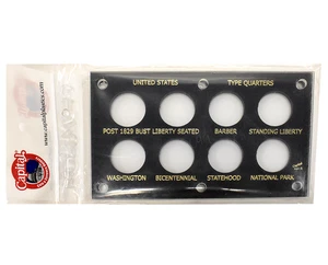 Conjunto de exhibición de plástico de capital negro histórico a moderno tipo cuarto de Estados Unidos - Imagen 1 de 2