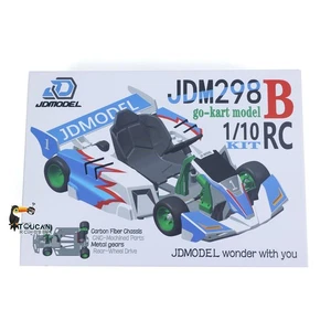Electric Racing Car 1/10 Plastic RC Go-Kart Model Unlimited Retrofit Kit JDM298B - Picture 1 of 11