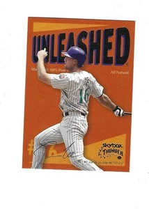 1999 SkyBox Thunder Unleashed #U12 Travis Lee ARIZONA DIAMONDBACKS - Picture 1 of 2