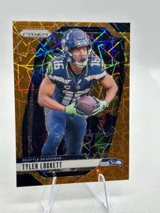 Fútbol Tyler Lockett Orange Lazer Prizm Seahawks #262 Panini Prizm 2024 - Imagen 1 de 2