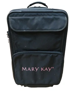 Mary Kay Consultant Organizador de Viaje Negro y Grande Maleta Equipaje con Ruedas - Imagen 1 de 16