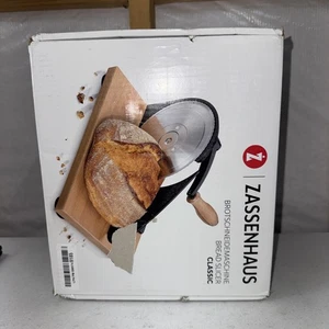 Cortadora de pan de mano retro Zassenhaus CLÁSICA roja - Imagen 1 de 9