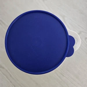 TUPPERWARE Thatsa Rührschüssel 12 Tassen blauer Deckel - Bild 1 von 3