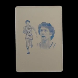 2019-20 Panini Flawless John Havlicek Celtics 1/1 Cyan Printing Plate - Picture 1 of 2