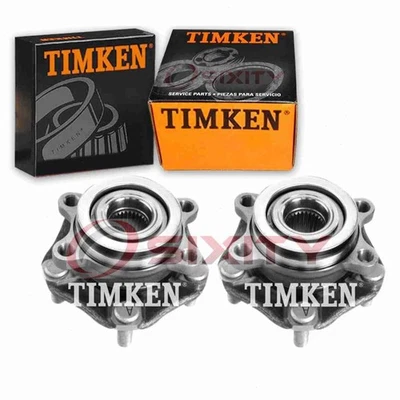 2 pc Timken Front Wheel Bearing Hub Assembly for 2013-2018 Nissan NV200 ah - Image 1 of 4