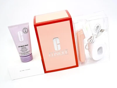 Clinique Limited Edition Sonic Cleansing Brush & Facial Soap 2pc Set [BNIB] - Image 1 of 4