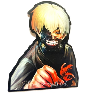 Tokyo Ghoul Ken Kaneki Anime motion/Moving Sticker / Waterproof FOR CAR/LAPTOP - Picture 1 of 4