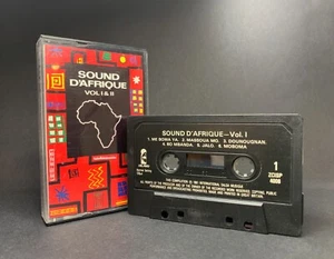 SOUND D'AFRIQUE VOL I & II Cassette ZCISP4008 **RARE ISLAND RECORDS** 1981 - Picture 1 of 9
