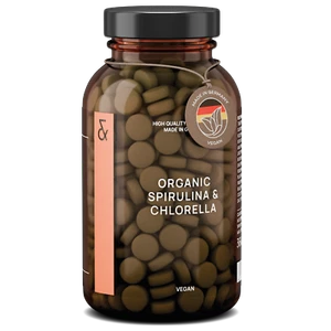 Espirulina Chlorella Orgánica 360 Comprimidos un Suplemento Superalimento 500mg Algas Verdes - Imagen 1 de 7