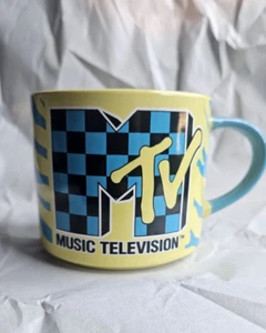 New I Want My MTV Music Television 15 oz Coffee Mug 80s Style - Picture 1 of 7