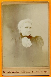 Grand Rapids, MI, Portrait of a Lady, by Hickok, circa 1890s - Picture 1 of 2