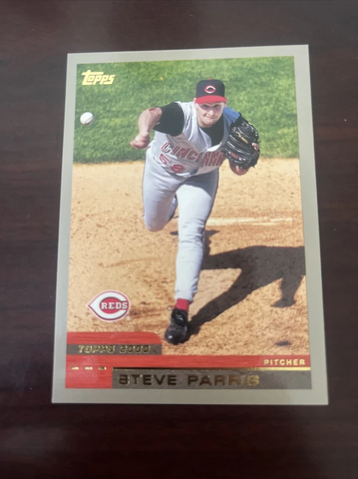 2000 Topps Steve Parris #407 Cincinnati Reds  - Image 1 of 1