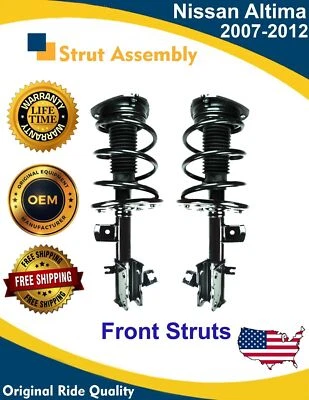 Puntales delanteros OE de alta calidad para Nissan Altima 2007-2012 3,5 L garantía de por vida Foto 1 de 4