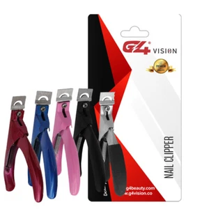 Acrylic UV Nail Tip Cutter Nippers Salon Cuticle Trimmer Clippers Manicure Salon - Picture 1 of 30