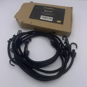 4 x 40" (100CM) Bungee Cords with Hooks, Binswloo Heavy Duty 100cm (40 inch) - Picture 1 of 3