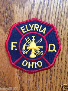 New  Elyria, Ohio Fire Department Patch - Picture 1 of 3