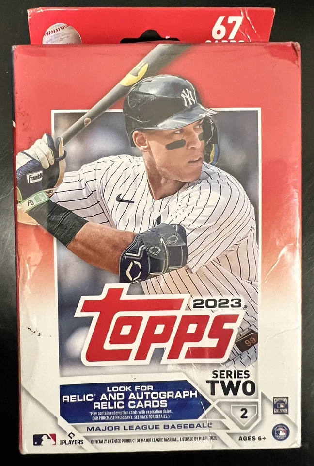 Topps 2023 Series 2 Baseball Hanger Box - 67 Cards