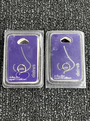 Anillo Nariz Oficial Claire’s Accessories Plata de Ley 925 -2 Piezas Foto 1 de 4