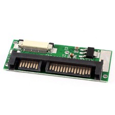 1.8" ZIF CE SSD HDD to 7+15 Pin SATA Adapter Converter w FFC Cable T1