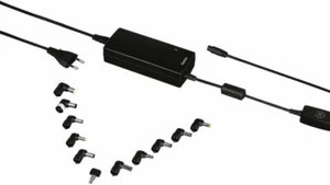 Hama Notebook Netzteil 12-22V 110W + 10 Adapter Universal Laptop Ladegerät 266 - Bild 1 von 5
