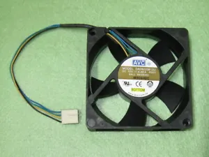 AVC DA08020B12U 8020 80mm x 20mm Ball Cooler Cooling Fan PWM 12V 0.46A 4Pin B68 - Picture 1 of 2