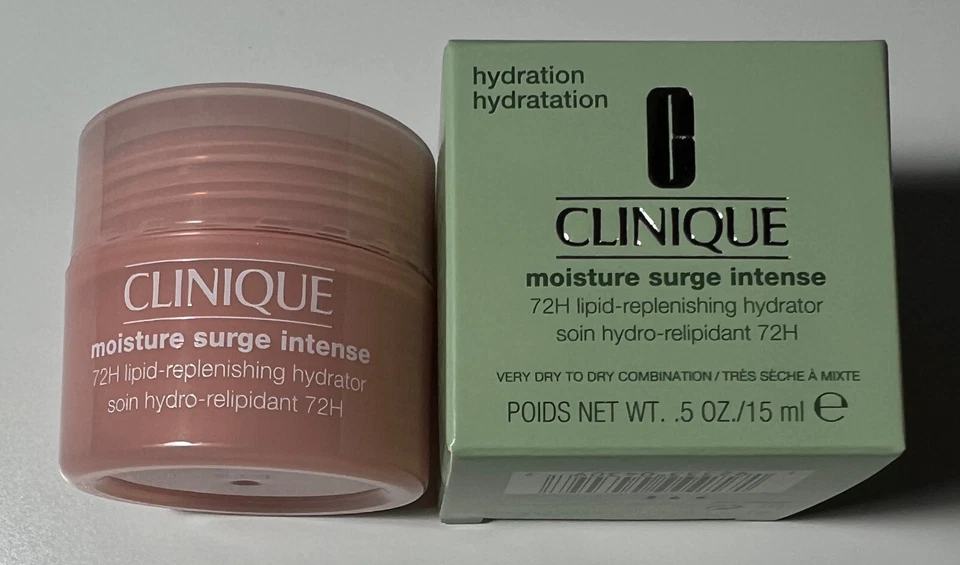 Clinique Moisture Surge Intense 72H Lipid-Replenishing Hydrator .5oz./15ml New - Image 1 of 1