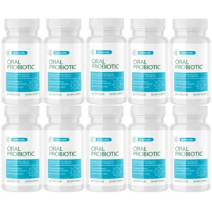 Oral Probiotic Advanced Protection for Teeth and Gums, Bad Breath - 10 Bottles - Picture 1 of 3