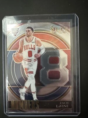 2021-22 Panini Select - Select Numbers #39 Zach LaVine - Image 1 of 2