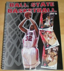 2008-09 Ball State Mens Basketball Media Guide - 124 Pages - Picture 1 of 2