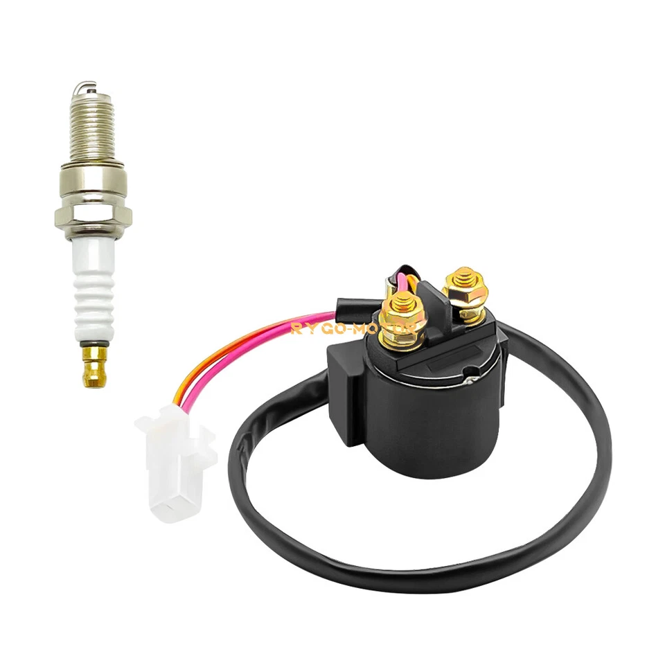Relé de solenoide de arranque y chispa para Yamaha Warrior 350 Big Bear 350 Kodiak 400  Foto 1 de 4