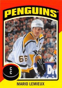 2014-15 O-Pee-Chee Stickers #ST19 Mario Lemieux