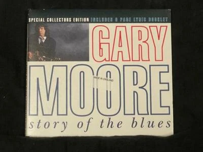Gary Moore Story of the Blues 4 Track Maxi CD VSCDG 1412 Lyric Booklet Included - Image 1 of 3
