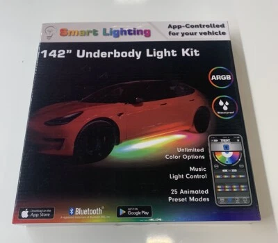 Комплект освещения днища 142 дюйма App Control подходит для Tesla Model Y - Изображение 1 из 2