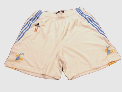 ADIDAS AUTHENTIC WNBA CHICAGO SKY REVOLUTION 30 GAME SHORTS SIZE XL nba - Image 1 of 3
