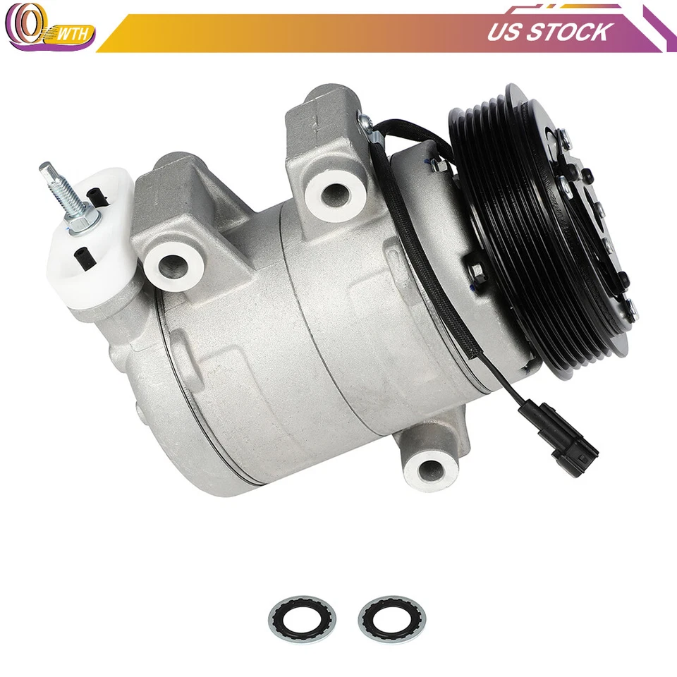 For 2006-2009 Chevrolet Equinox Pontiac Torrent  3.4L AC A/C Compressor - Image 1 of 1