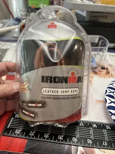 Iron Man Leather Jump Rope for Men & Women - Jump Rope for Fitness - Picture 1 of 4