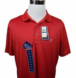 IZOD  Mens Red Performance CoolFX Polo Shirt XL – Breathable Golf polo - Picture 1 of 8