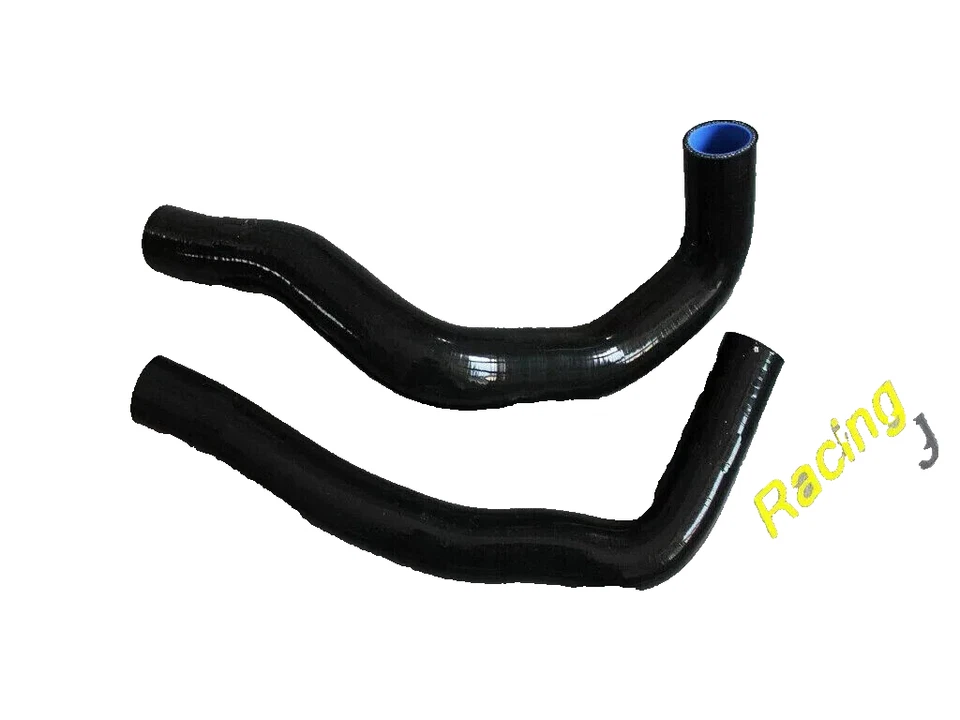 ✅BLACK Fit TOYOTA SUPRA JZA80 2JZ-GTE VVTI SILICONE RADIATOR HOSE 1997-2002 - Image 1 of 4