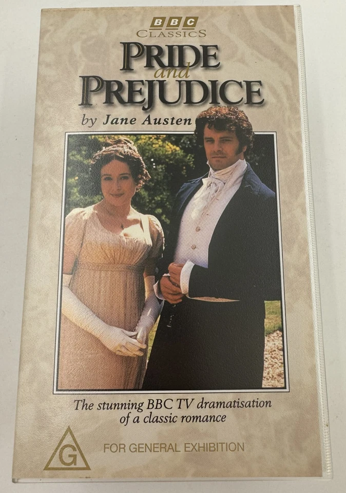 Pride and Prejudice VHS BBC Classics 2 in 1