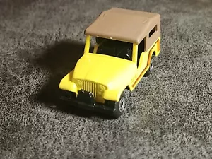 Rare 1977 Matchbox Superfast Keep CJ-6 70's Vintage Lesney No 55 Yellow - Picture 1 of 9
