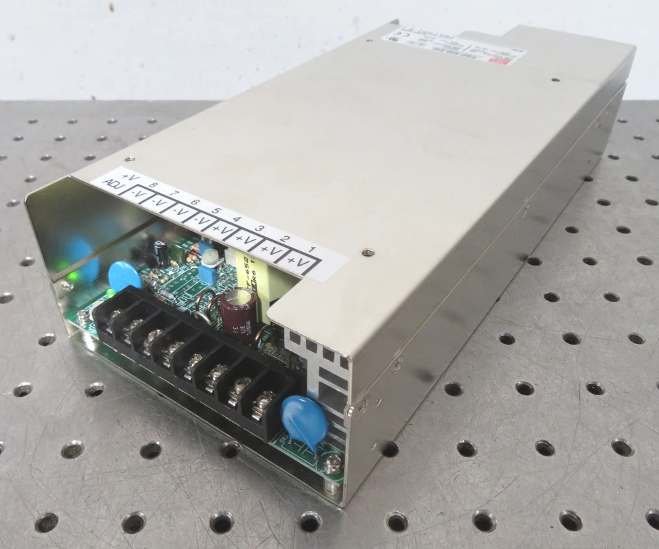 Fuente de alimentación CC C198277 Mean Well PSP-500-24F (100-240VAC, 24VDC, 16.7A/20.8A) Foto 1 de 4