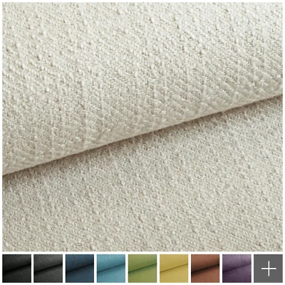 novely® EXQUISIT DECORETTO Polsterstoff Naturfaser Look | Meterware | 1lfm