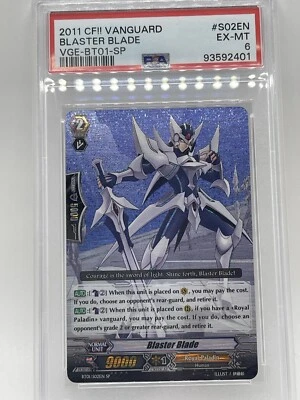 Blaster Blade (SP) PSA 6 EX-Mint - 2011 - BT01/S02EN - SP Cardfight Vanguard - Image 1 of 4