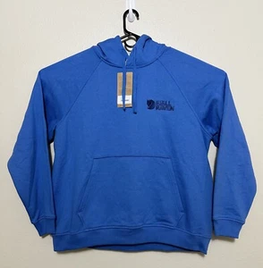 Fjallraven Classic Logo Men's Hoodie In Blue Brand NEW Size XXL - Picture 1 of 3