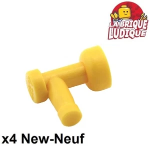 Lego 4x Tap Faucet Without Hole at End Yellow 4599b NEW - Picture 1 of 1