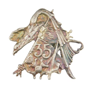 3720 WW2 POLACO EL 35 REGIMIENTO DE INFANTERÍA INSIGNIA RÉPLICA POLONIA - Imagen 1 de 3